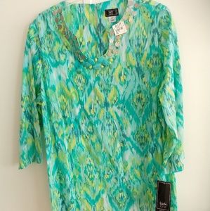 Lark Lane blouse size 18w nwt
